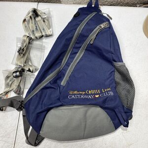 Disney Cruise Line Castaway Club Sling Shoulder Bag Backpack Crossbody Bag